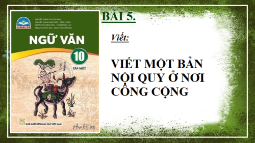 bai-5-viet-mot-ban-noi-quy-o-noi-cong-cong-ngu-van-10-chan-troi-sang-tao