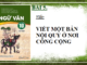 bai-5-viet-mot-ban-noi-quy-o-noi-cong-cong-ngu-van-10-chan-troi-sang-tao