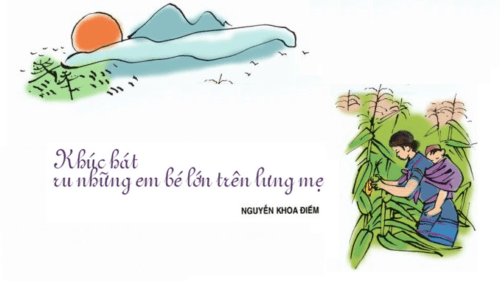 khuc-hat-ru-nhung-em-be-lon-tren-lung-me-cua-nha-tho-nguyen-khoa-diem-da-the-hien-tinh-yeu-thuong-con-gan-voi-long-yeu-nuoc-gan-voi-tinh-than-chien-dau-cua-nguoi-me-mien-tay-thua-thien