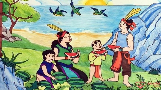 SỰ TÍCH DƯA HẤU | Truyện cổ tích 9 su-tich-dua-hau